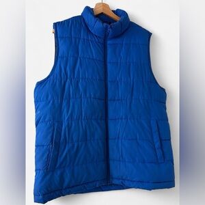 GAP Royal Blue Quilted Vest